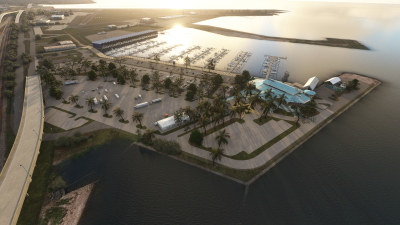 KNEW New Orleans Lakefront Airport - Microsoft Flight Simulator 2024 screenshot