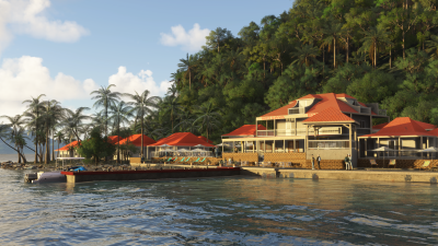 Cli4D Designs Terre de Haut Guadeloupe - Microsoft Flight Simulator 2024 screenshot