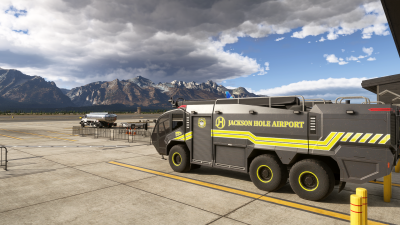 KJAC Jackson Hole Airport - Microsoft Flight Simulator 2024 screenshot