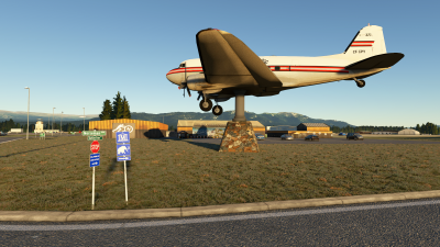 CYXY Whitehorse International Airport - Microsoft Flight Simulator screenshot