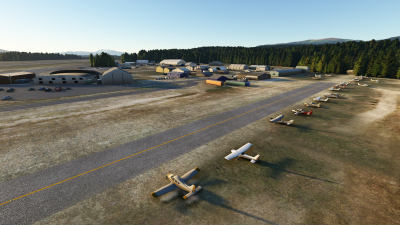 CYXY Whitehorse International Airport - Microsoft Flight Simulator screenshot