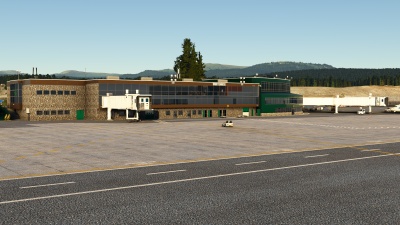 CYXY Whitehorse International Airport - Microsoft Flight Simulator screenshot