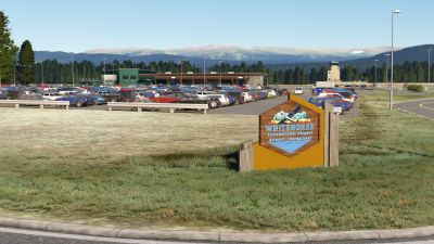 CYXY Whitehorse International Airport - Microsoft Flight Simulator screenshot