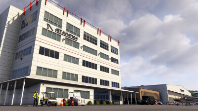 KTEB Teterboro Airport V2 - Microsoft Flight Simulator screenshot