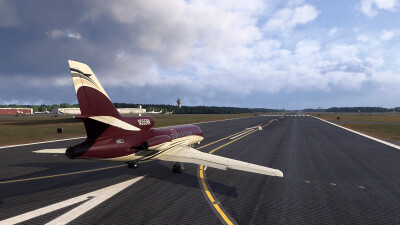 KTEB Teterboro Airport V2 - Microsoft Flight Simulator screenshot