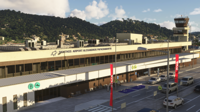 LGSK Skiathos International Airport - Microsoft Flight Simulator 2024 screenshot
