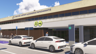 LGSK Skiathos International Airport - Microsoft Flight Simulator 2024 screenshot