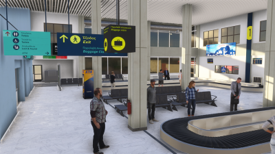 LGSK Skiathos International Airport - Microsoft Flight Simulator 2024 screenshot