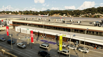 LGSK Skiathos International Airport - Microsoft Flight Simulator 2024 screenshot