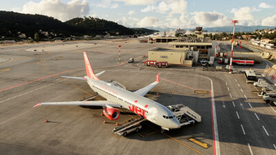 LGSK Skiathos International Airport - Microsoft Flight Simulator 2024 screenshot