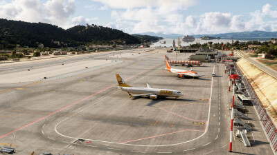 LGSK Skiathos International Airport - Microsoft Flight Simulator 2024 screenshot