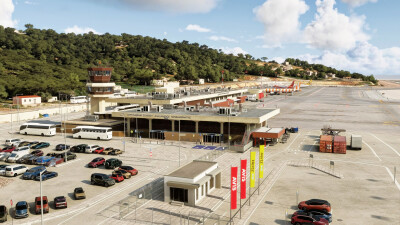 LGSK Skiathos International Airport - Microsoft Flight Simulator 2024 screenshot