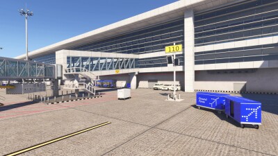 VIDP Indira Gandhi International Airport - Microsoft Flight Simulator screenshot