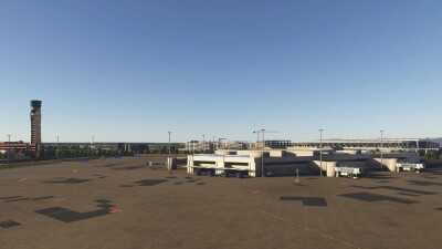 VIDP Indira Gandhi International Airport - Microsoft Flight Simulator screenshot