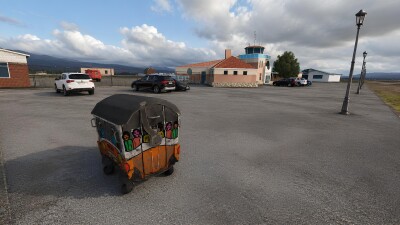 UGSA Natakhtari Airfield - Microsoft Flight Simulator screenshot