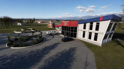 UGGT Telavi Kurdgelauri Airport - Microsoft Flight Simulator screenshot