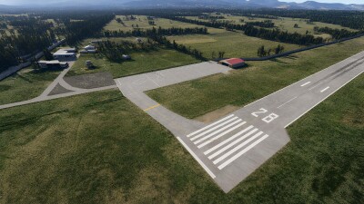 UGGT Telavi Kurdgelauri Airport - Microsoft Flight Simulator screenshot