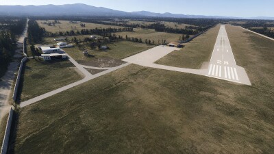 UGGT Telavi Kurdgelauri Airport - Microsoft Flight Simulator screenshot