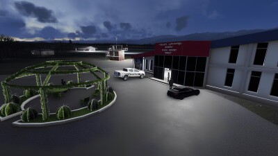 UGGT Telavi Kurdgelauri Airport - Microsoft Flight Simulator screenshot
