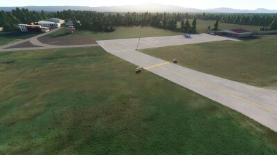 UGGT Telavi Kurdgelauri Airport - Microsoft Flight Simulator screenshot