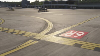 KBKL Cleveland Burke Lakefront Airport - Microsoft Flight Simulator screenshot