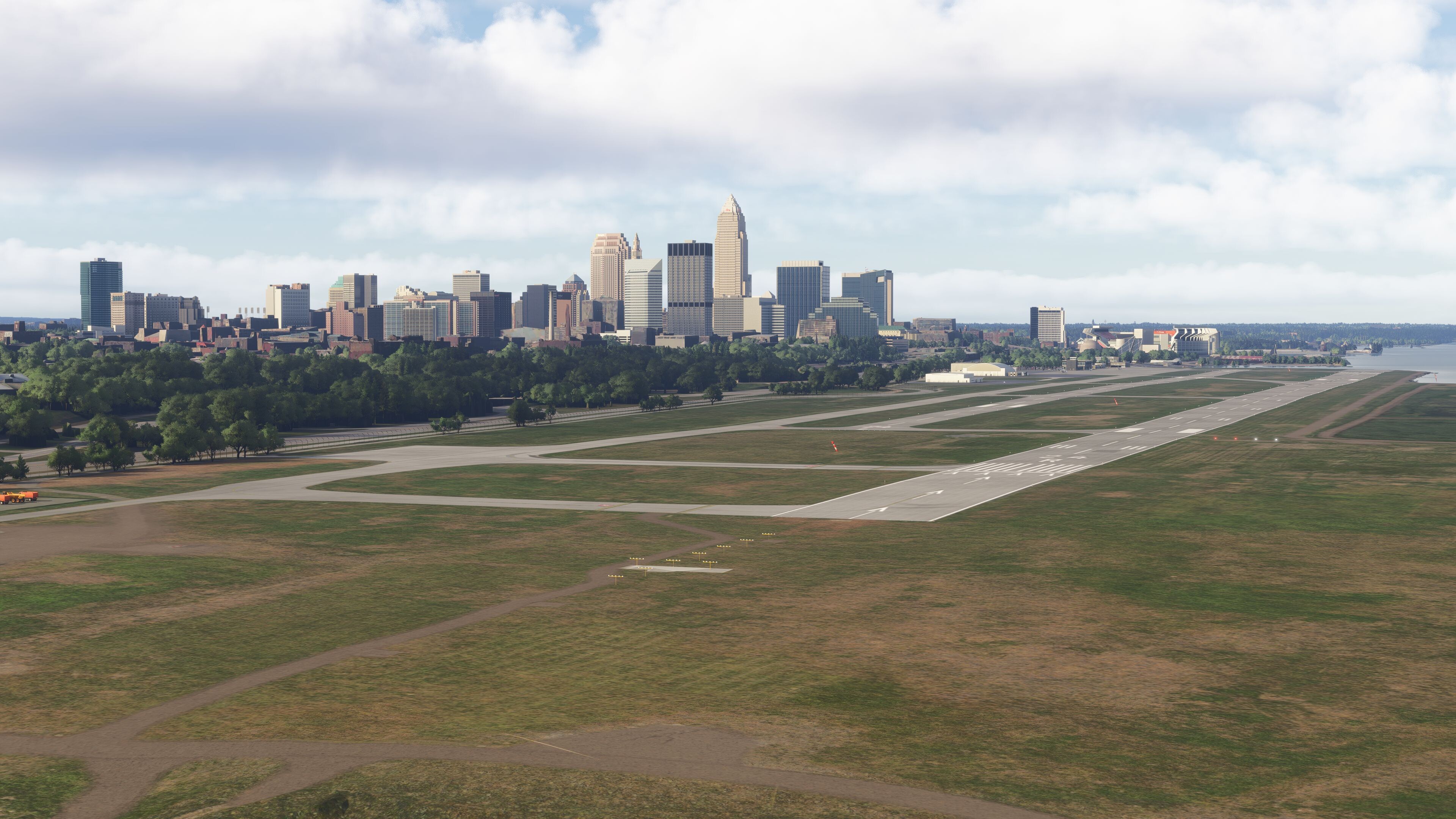 KBKL Cleveland Burke Lakefront Airport - Microsoft Flight Simulator