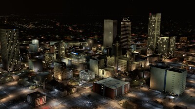 Iron Sim Tulsa City Landmarks - Microsoft Flight Simulator screenshot