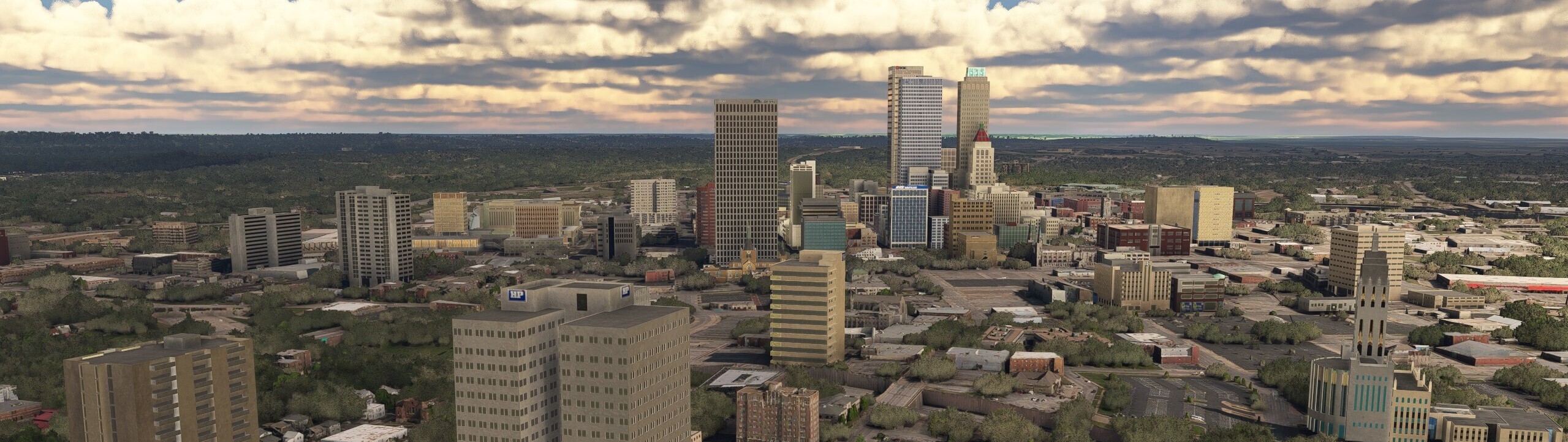 Iron Sim Tulsa City Landmarks - Microsoft Flight Simulator