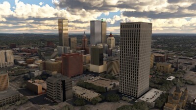 Iron Sim Tulsa City Landmarks - Microsoft Flight Simulator 2024 screenshot
