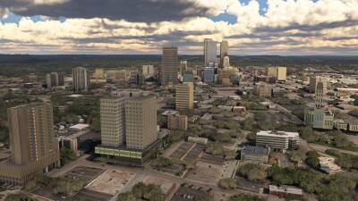 Iron Sim Tulsa City Landmarks - Microsoft Flight Simulator 2024 screenshot