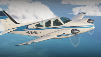 Carenado B55 - Microsoft Flight Simulator screenshot