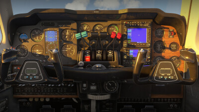 Carenado B55 - Microsoft Flight Simulator screenshot