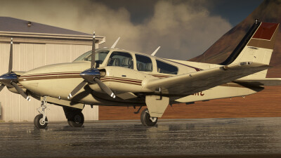 Carenado B55 - Microsoft Flight Simulator screenshot