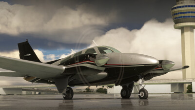 Carenado B55 - Microsoft Flight Simulator screenshot
