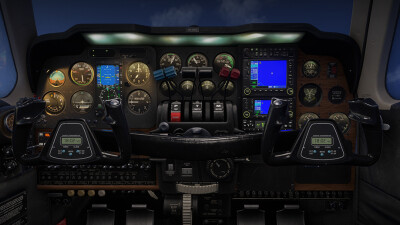 Carenado B55 - Microsoft Flight Simulator 2024 screenshot