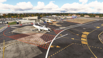 LFBZ Biarritz-Pays Basque Airport - Microsoft Flight Simulator screenshot