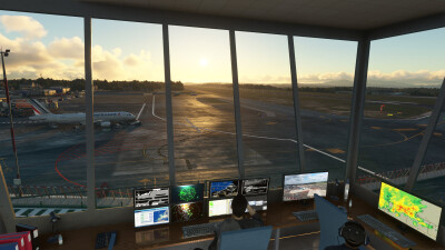 LFBZ Biarritz-Pays Basque Airport - Microsoft Flight Simulator screenshot
