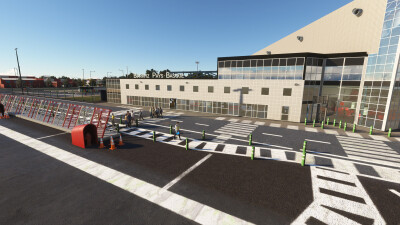 LFBZ Biarritz-Pays Basque Airport - Microsoft Flight Simulator screenshot
