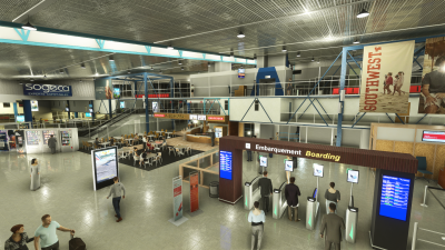 LFBZ Biarritz-Pays Basque Airport - Microsoft Flight Simulator 2024 screenshot