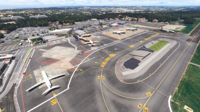 LFBZ Biarritz-Pays Basque Airport - Microsoft Flight Simulator 2024 screenshot