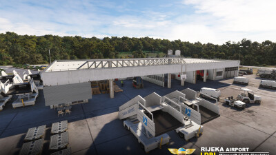LDRI Rijeka International Airport - Microsoft Flight Simulator screenshot