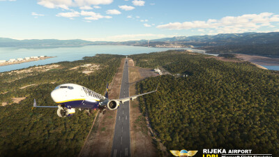 LDRI Rijeka International Airport - Microsoft Flight Simulator screenshot