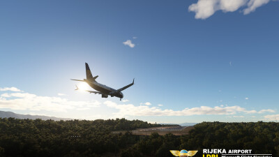 LDRI Rijeka International Airport - Microsoft Flight Simulator screenshot
