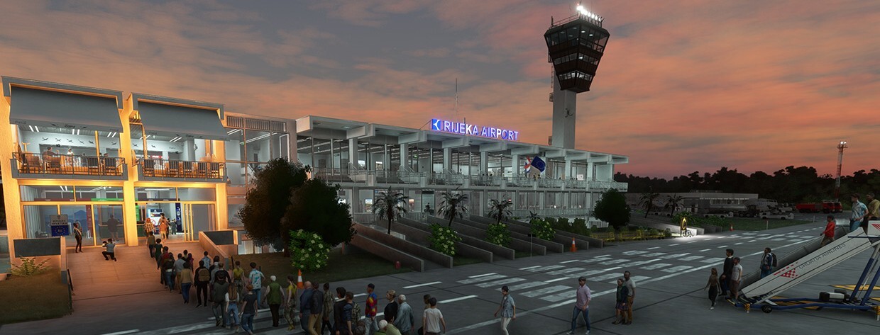 LDRI Rijeka International Airport - Microsoft Flight Simulator
