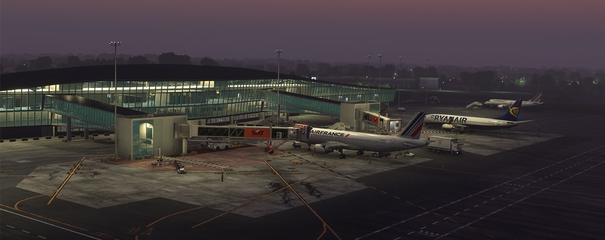 LFRB Brest-Bretagne Airport - Microsoft Flight Simulator