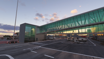 LFRB Brest-Bretagne Airport - Microsoft Flight Simulator 2024 screenshot