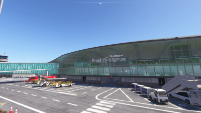 LFRB Brest-Bretagne Airport - Microsoft Flight Simulator 2024 screenshot