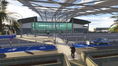LFRB Brest-Bretagne Airport - Microsoft Flight Simulator 2024 screenshot
