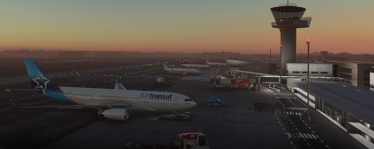 LFBD Bordeaux-Merignac Airport - Microsoft Flight Simulator