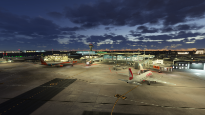 LFBD Bordeaux-Merignac Airport - Microsoft Flight Simulator 2024 screenshot